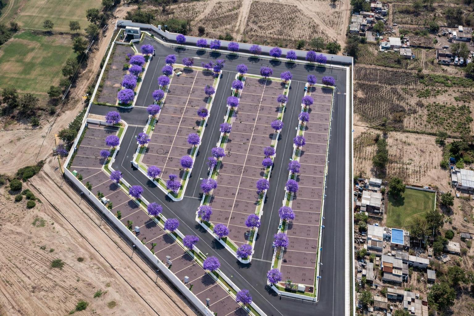 Render del barrio urbanizado completo